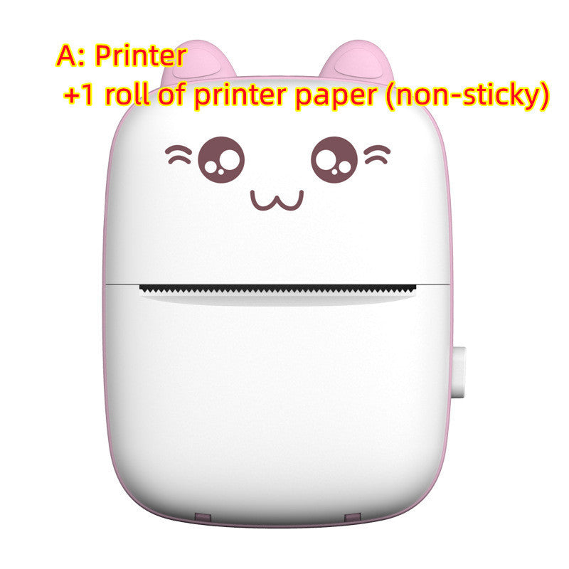 Portable Mini Thermal Label Printer – Wireless Bluetooth Sticker & Barcode Maker