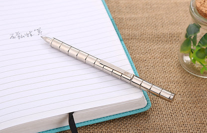 Magnetic Fidget Polar Pen with Stylus – Stress Relief Gift Box (Black & Gold)