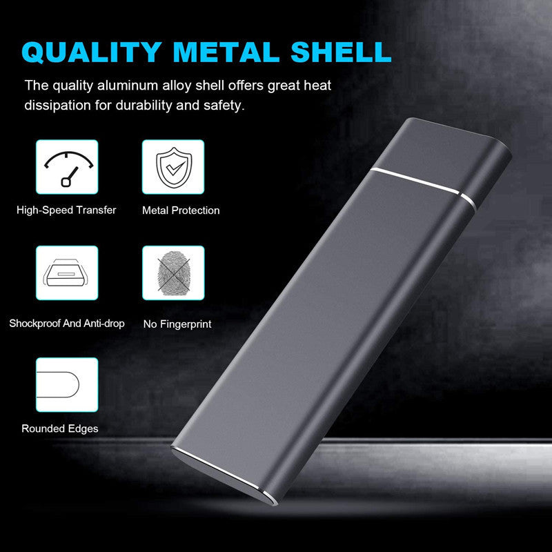High-Speed Portable SSD – External Solid State Drive for Mobile & PC