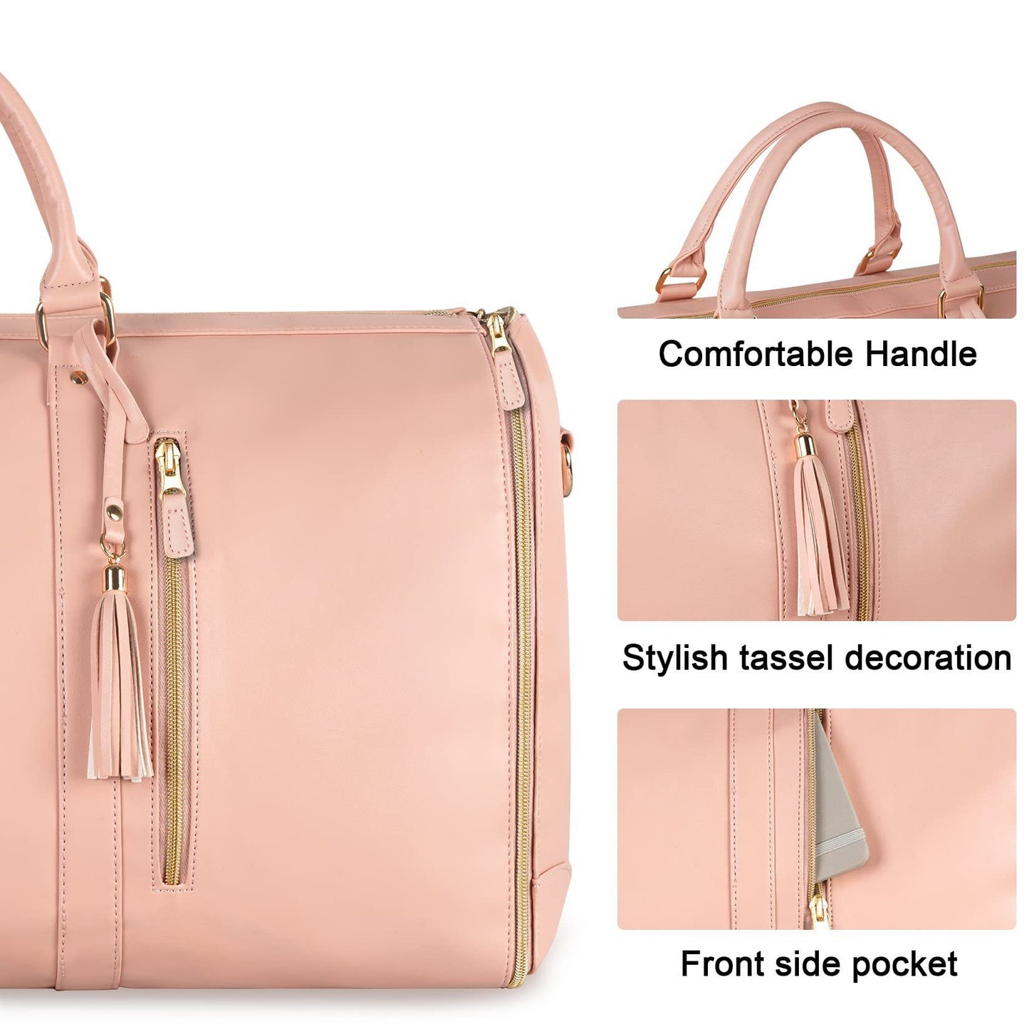 Women’s Large Travel Duffle Bag – Waterproof & Foldable Tote