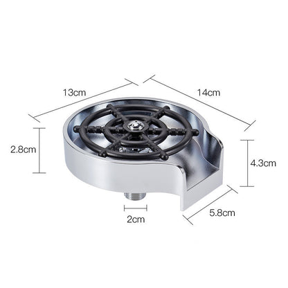 High Pressure Cup Washer Sink Attachment – Automatic Faucet for Kitchen & Coffee Bar