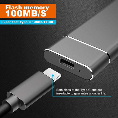 High-Speed Portable SSD – External Solid State Drive for Mobile & PC