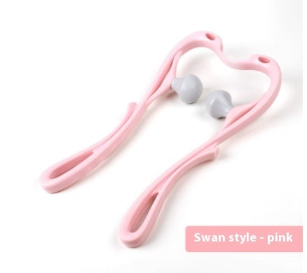 6-Wheel Manual Neck Massager Roller – Pain Relief, Relaxation & Full Body Massage Tool