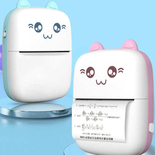 Portable Mini Thermal Label Printer – Wireless Bluetooth Sticker & Barcode Maker