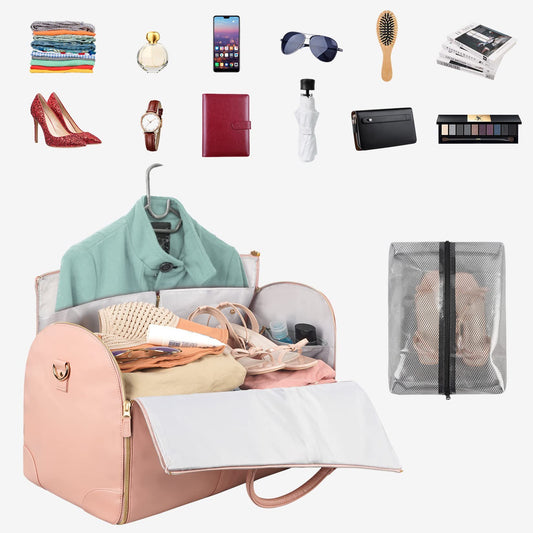 Women’s Large Travel Duffle Bag – Waterproof & Foldable Tote